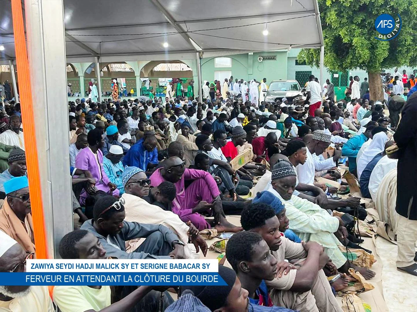 Zawiya Seydina Hadji Malick Sy et Serigne Babacar Sy : Ferveur en attendant la clôture du bourde