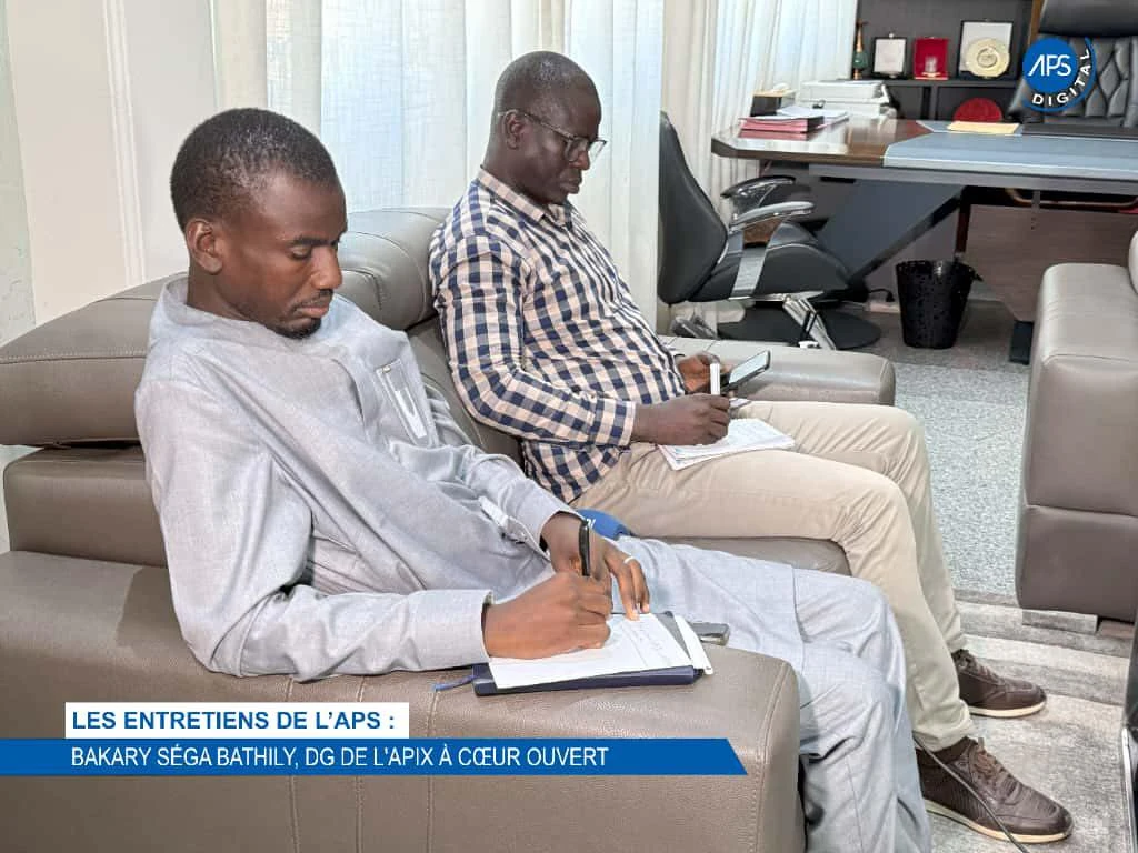 Les entretiens de l'APS : Bakary Séga Bathily, DG de l'APIX à cœur ouvert