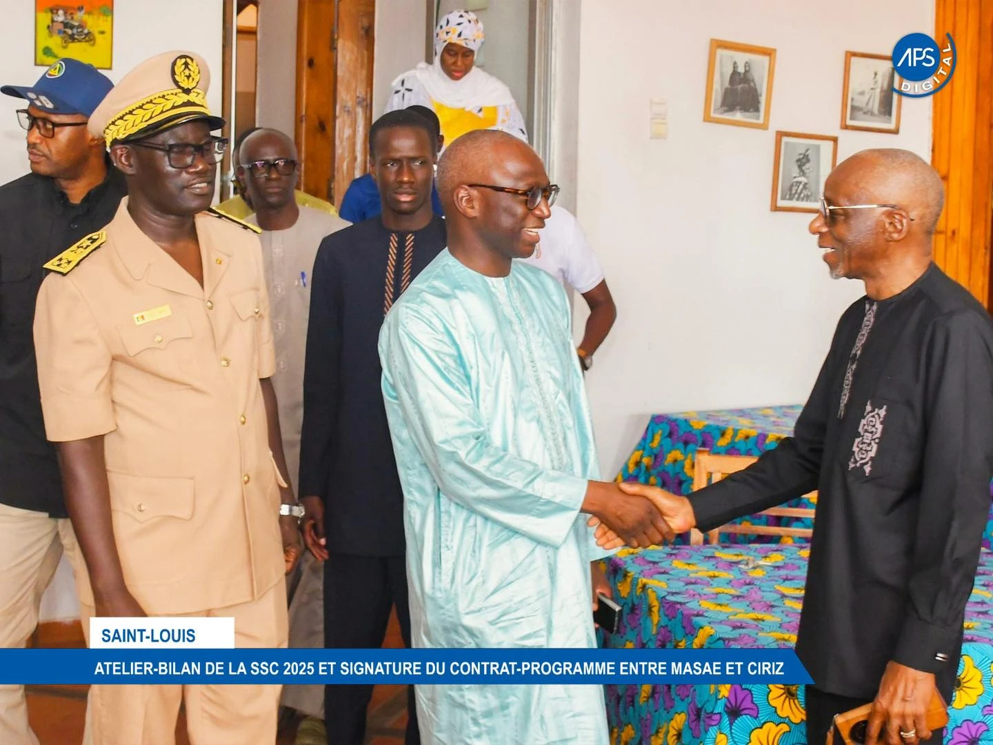 Saint-Louis : Atelier - Bilan de la SSC 2025 et signature de contrat - programme entre MASAE et CIRIZ