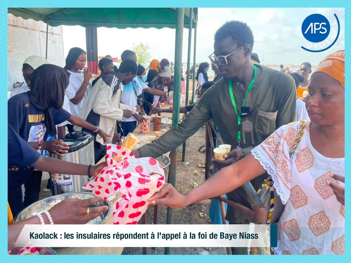 Kaolack : les insulaires répondent à l'appel à la foi de Baye Niass