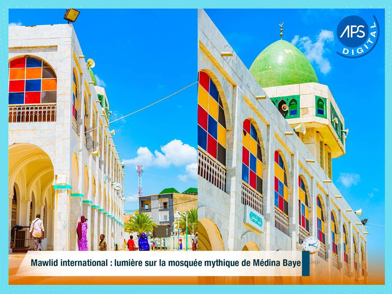 Mawlid international : lumière sur la mosquée mythique de médina Baye