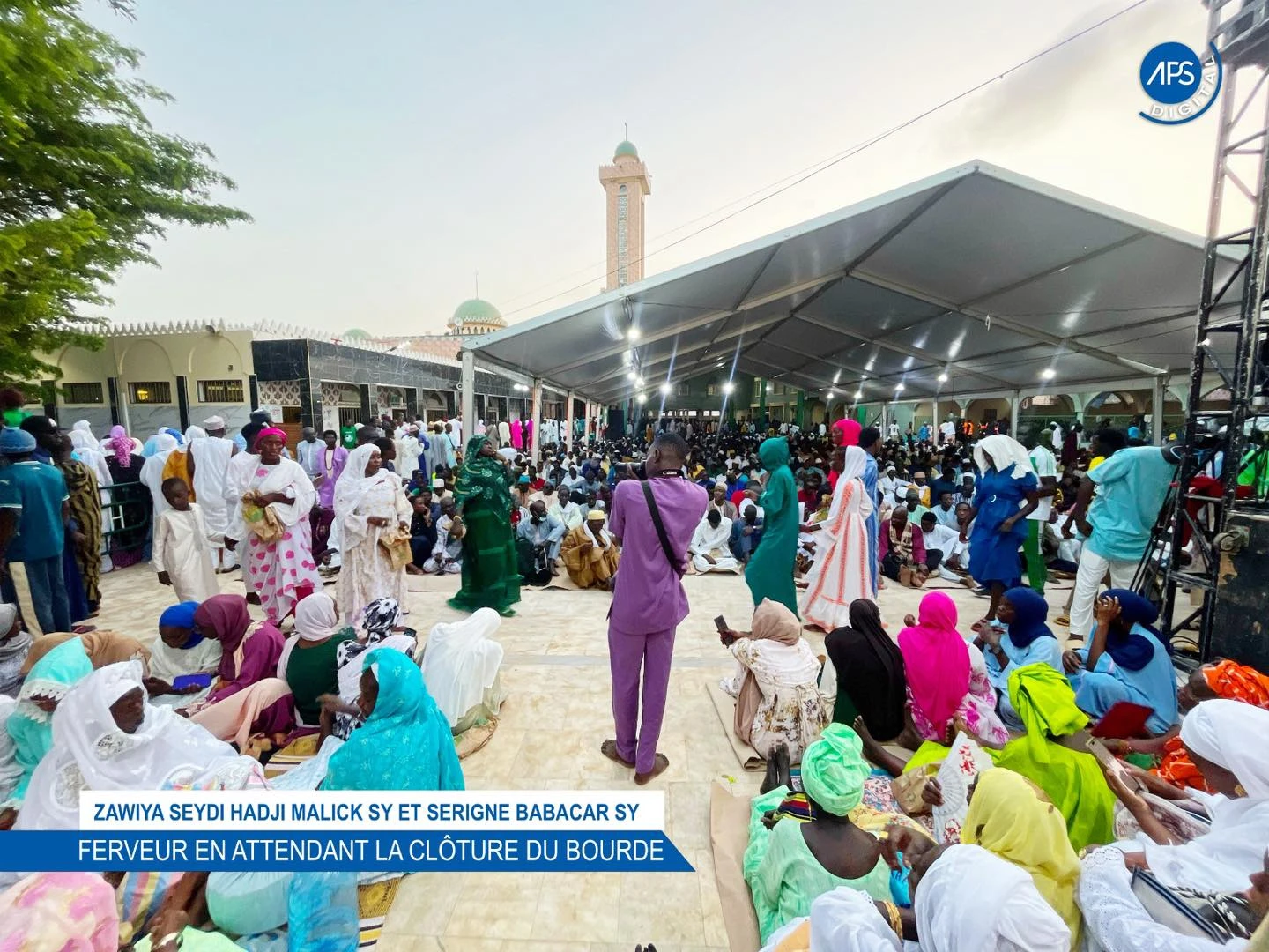 Zawiya Seydina Hadji Malick Sy et Serigne Babacar Sy : Ferveur en attendant la clôture du bourde