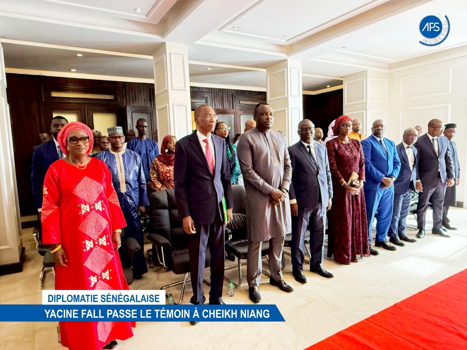 Diplomatie Sénégalaise : Yacine Fall passe le témoin à Cheikh Niang 