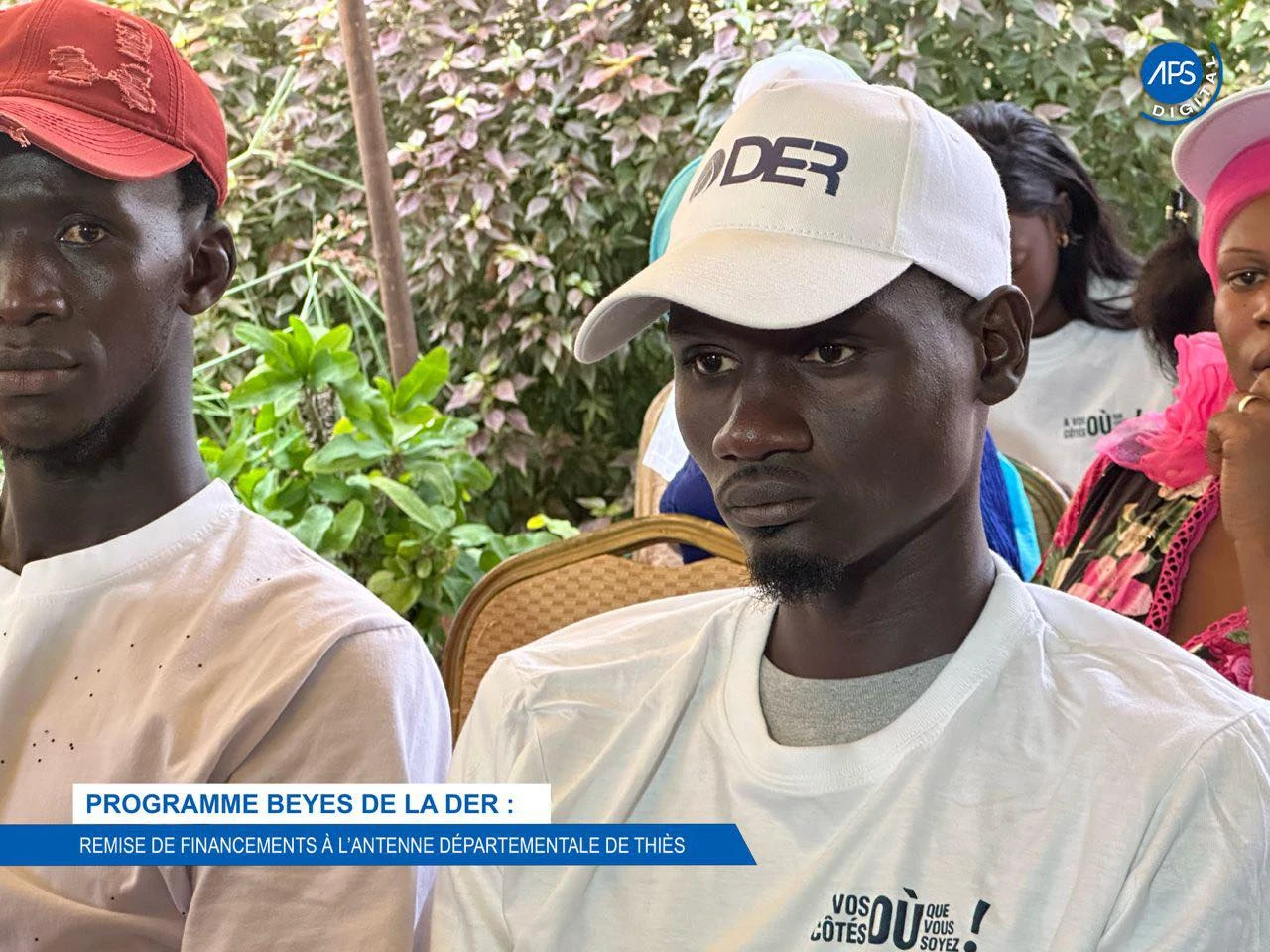 Programme Beyes de la DER : Remise de financements à l'antenne départementale de Thiès