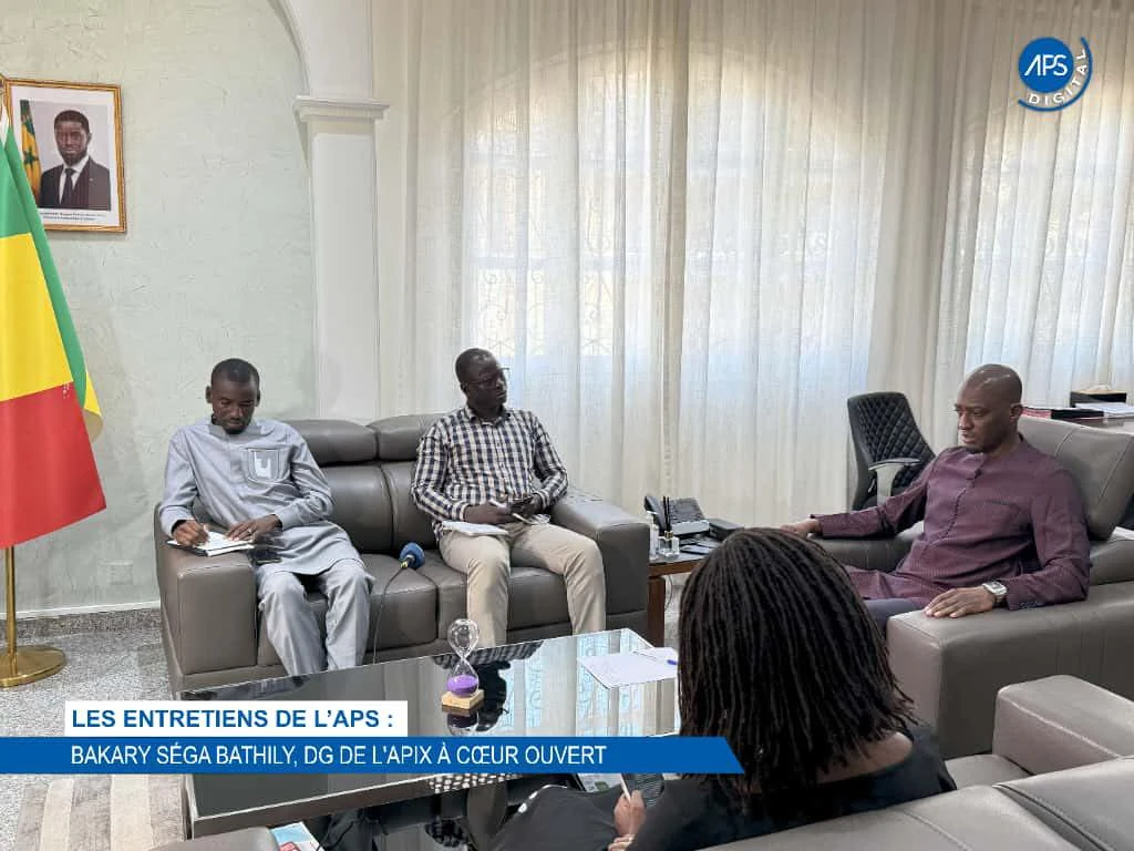 Les entretiens de l'APS : Bakary Séga Bathily, DG de l'APIX à cœur ouvert