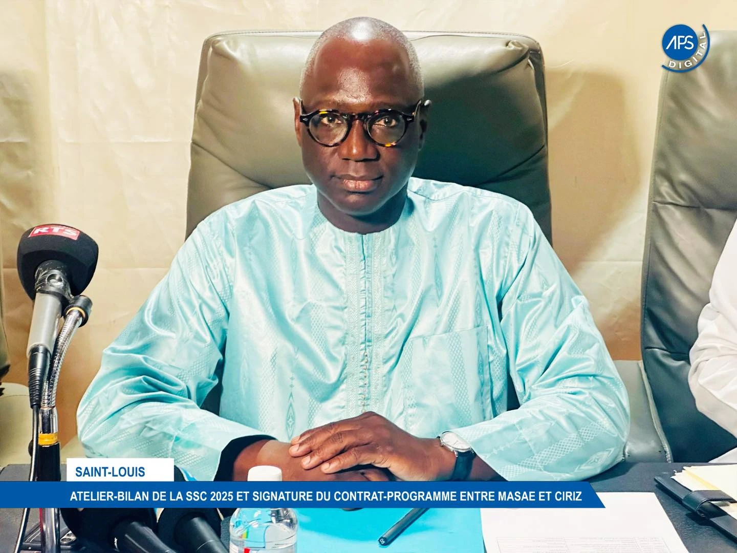 Saint-Louis : Atelier - Bilan de la SSC 2025 et signature de contrat - programme entre MASAE et CIRIZ