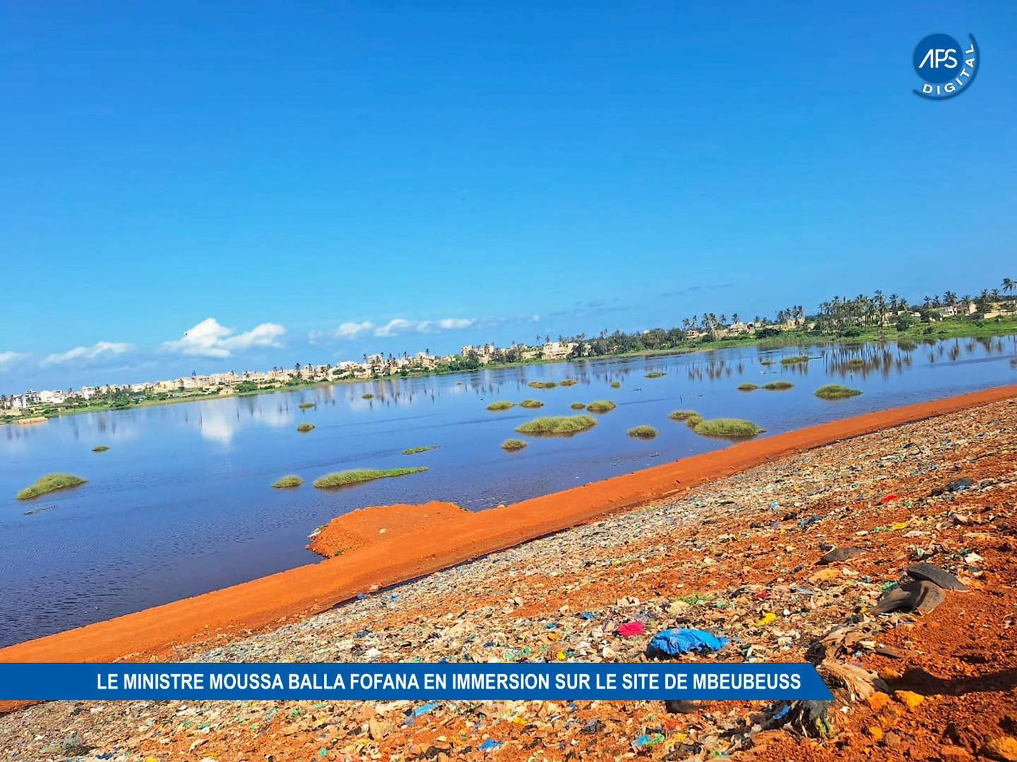Le ministre Moussa Balla Fofana en immersion sur le site de Mbeubeuss