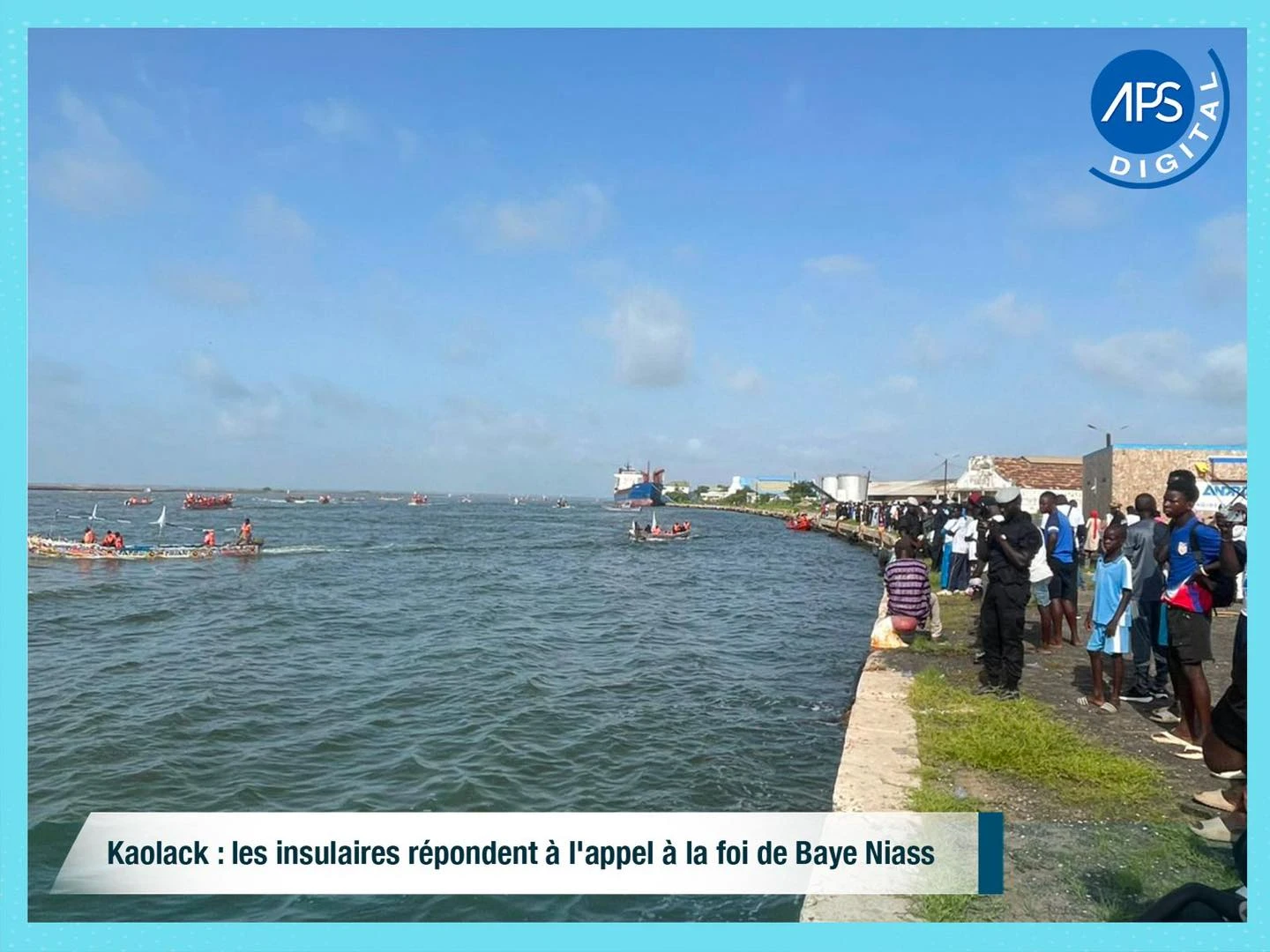 Kaolack : les insulaires répondent à l'appel à la foi de Baye Niass