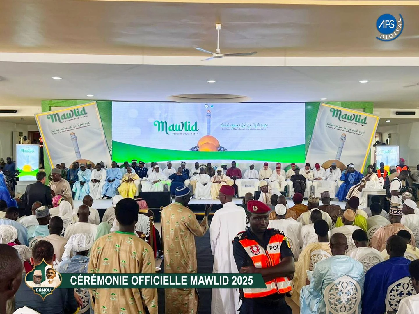 Cérémonie officielle Mawlid 2025