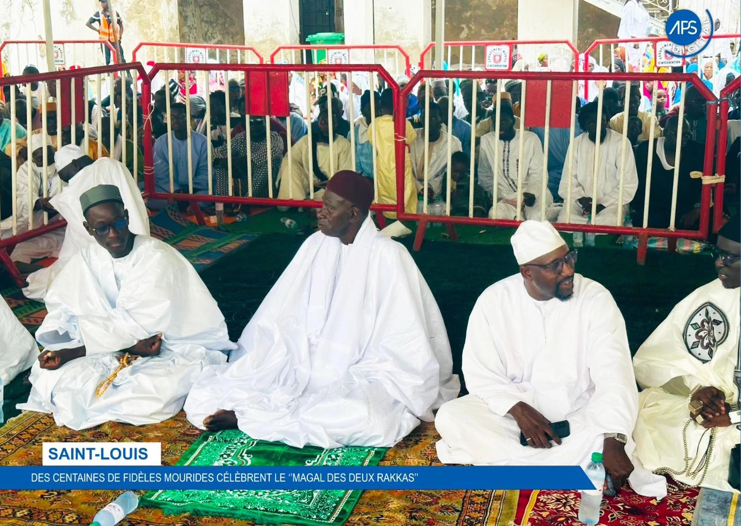 Saint-Louis : des centaines de fidèles mourides célèbrent le " Magal des deux Rakkas "