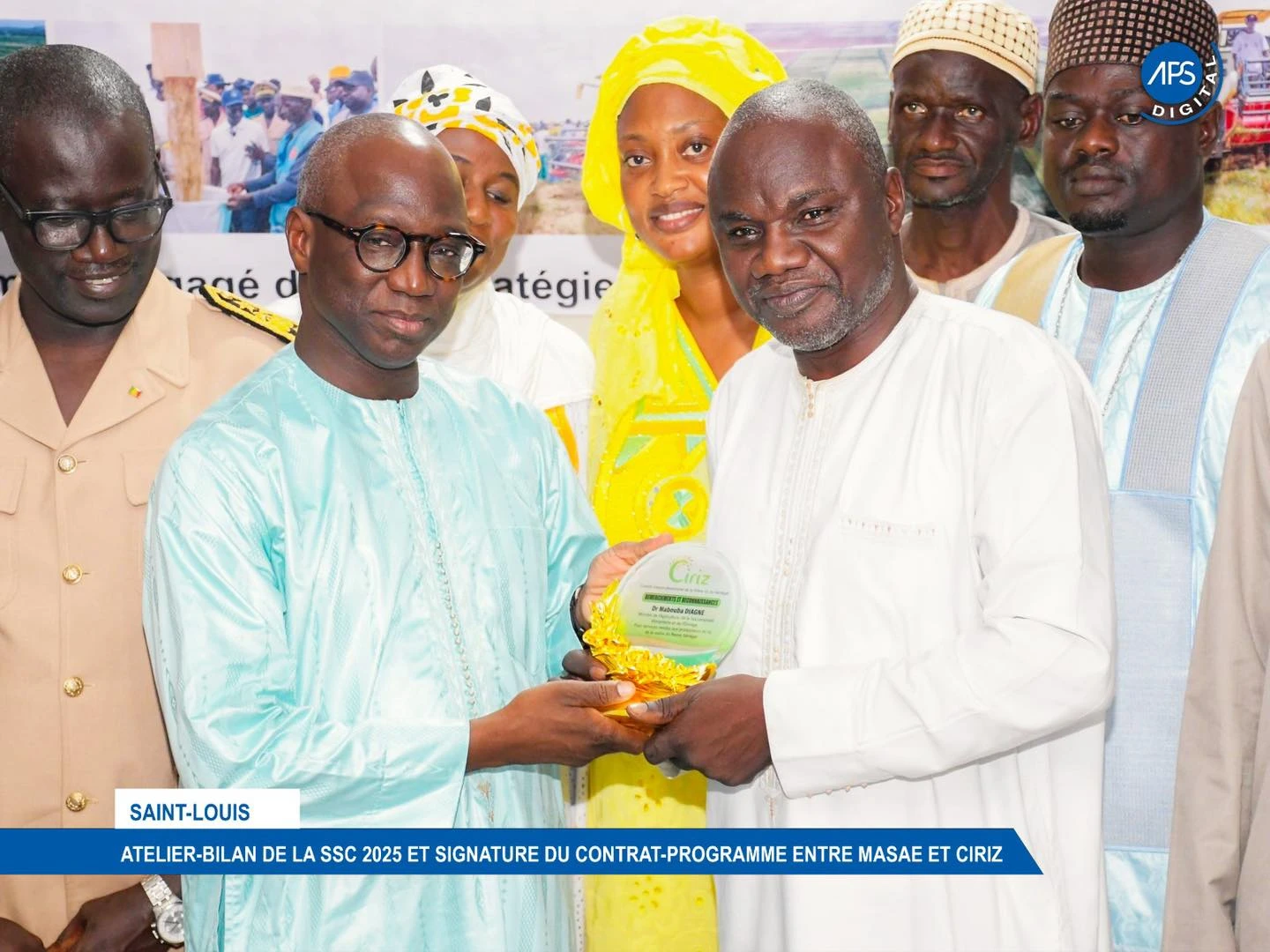 Saint-Louis : Atelier - Bilan de la SSC 2025 et signature de contrat - programme entre MASAE et CIRIZ