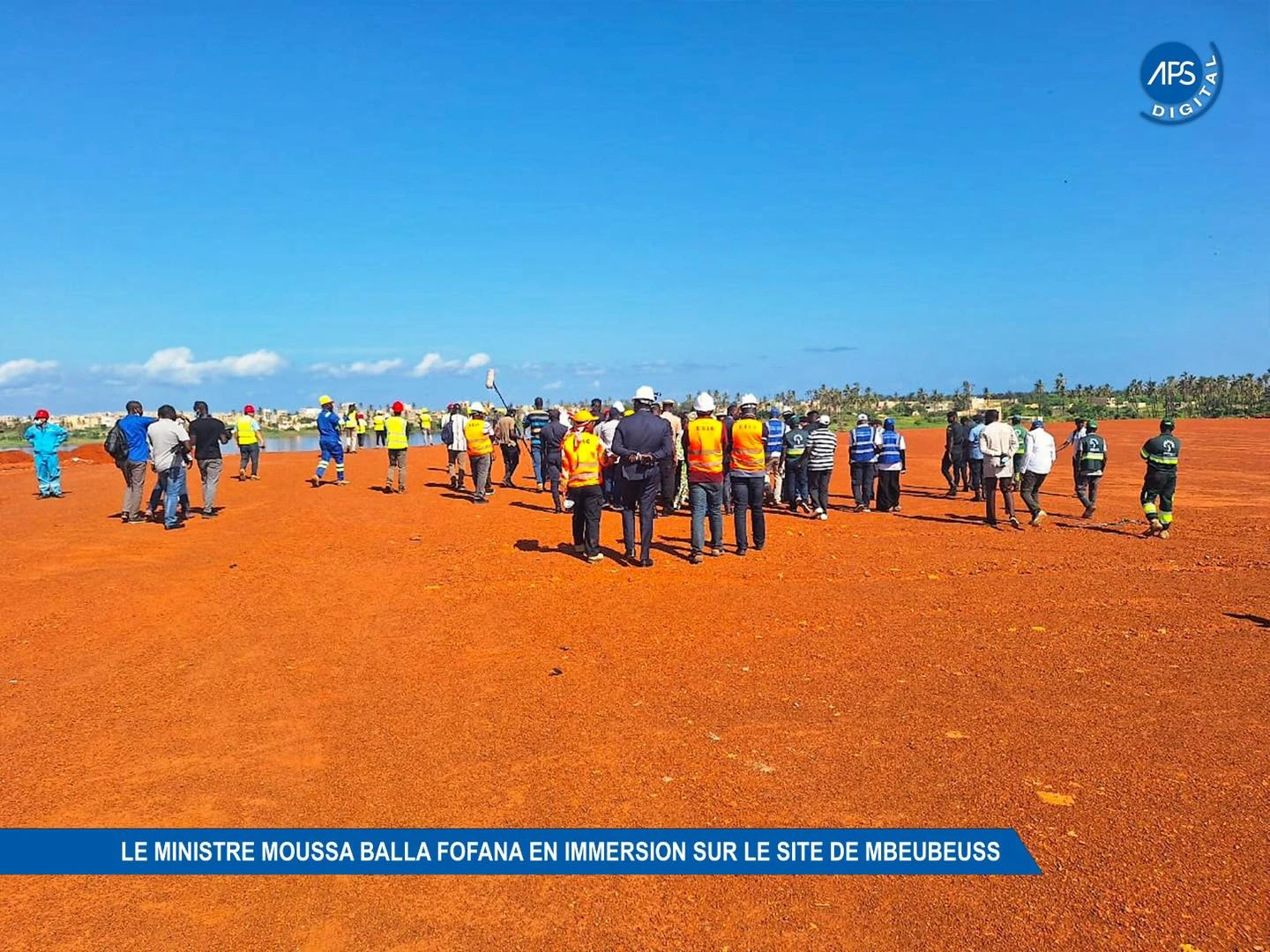 Le ministre Moussa Balla Fofana en immersion sur le site de Mbeubeuss
