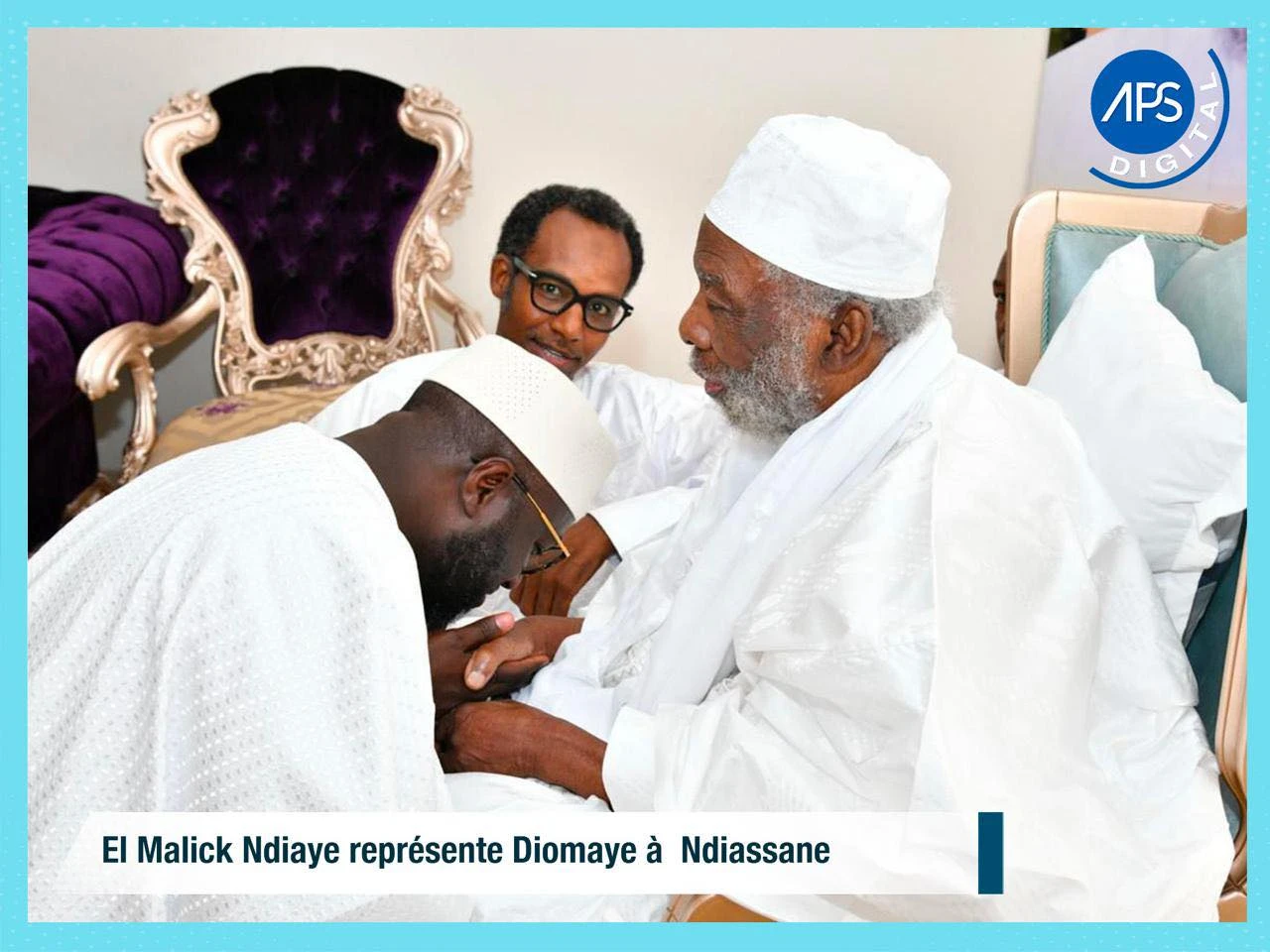 El Malick Ndiaye représente Diomaye à Ndiassane