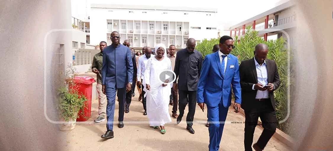 Première visite ministérielle du Pr Daouda Ngom à la Cité du Savoir de Diamniadio