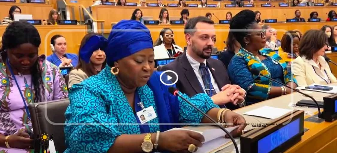 Égalité de genre : Une déclaration forte de la ministre Maimouna Dieye aux Nations unies