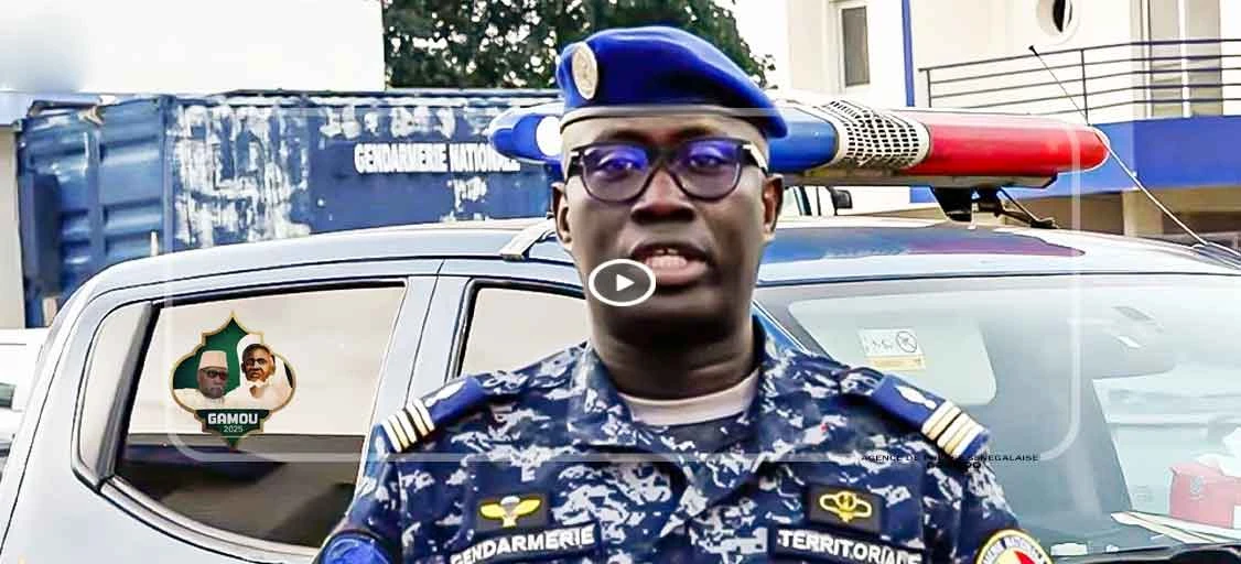 Gamou 2025 : 2582 gendarmes sur le terrain pour prévenir les accidents à Tivaouane