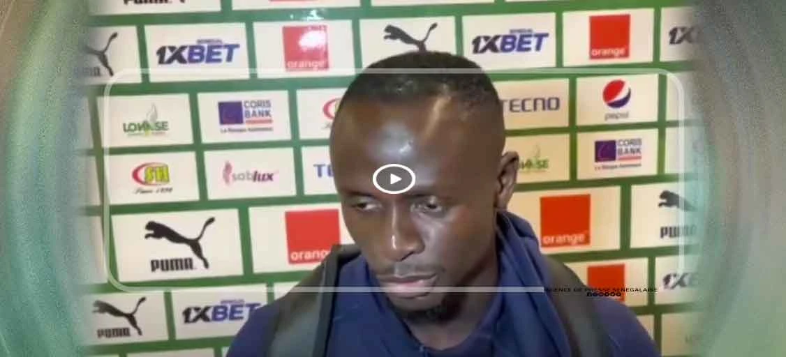 RD Congo vs Sénégal : “un match décisif ” selon Sadio Mané