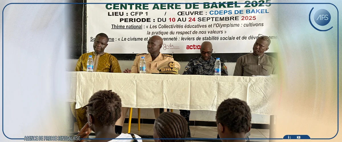 Un centre aéré à Bakel pour des vacances "utiles et agréables" au profit de 70 enfants