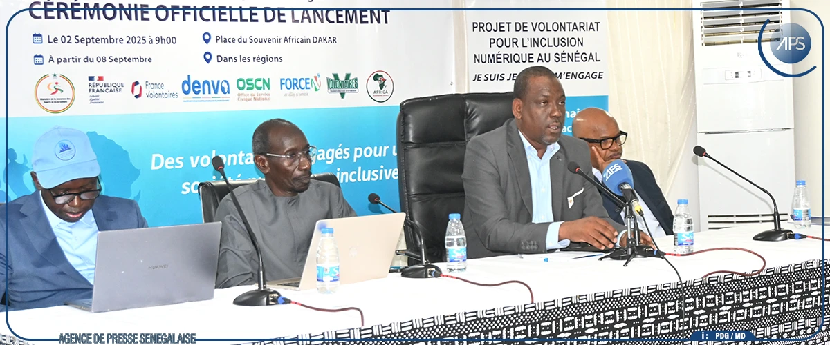 Gouvernance locale : lancement officiel du projet de volontariat pour l’inclusion numérique 