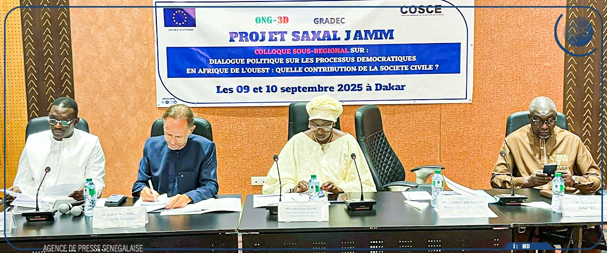 Aminata Touré : "Une démocratie durable ne peut se bâtir dans une pauvreté généralisée"