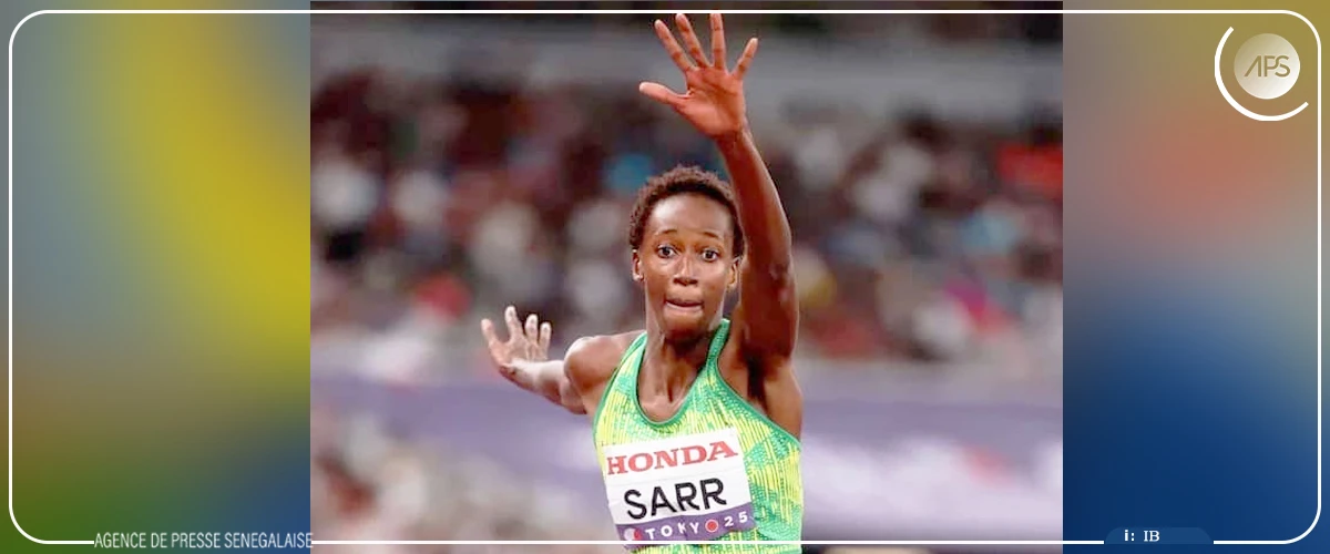 Championnats du monde d’athlétisme : Saly Sarr termine sixième au triple saut