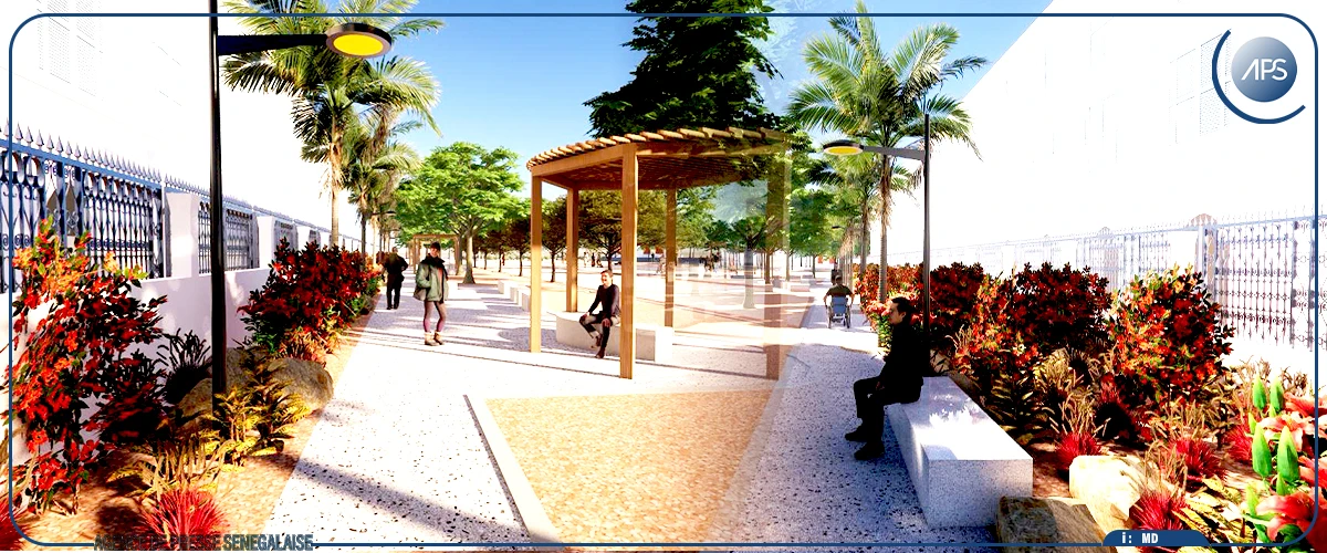Baya Ndar, une place emblématique en phase de requalification
