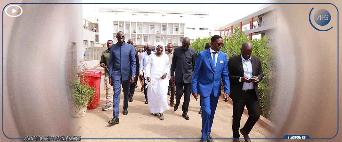 Daouda Ngom entame une tournée de prise de contact dans les structures relevant de son département