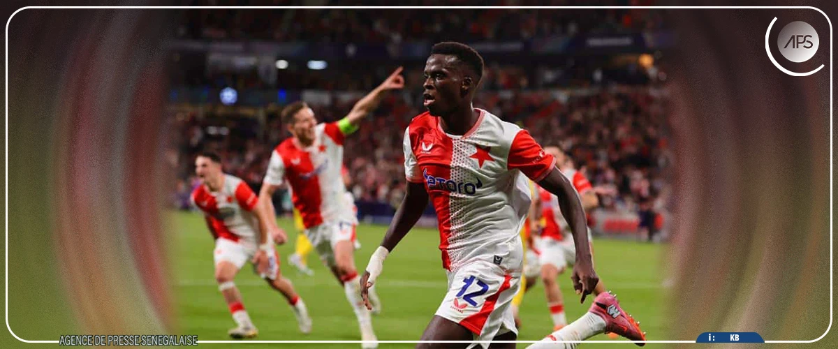 Ligue des champions : Youssoupha Mbodji de Slavia Prague honore son premier match avec un doublé