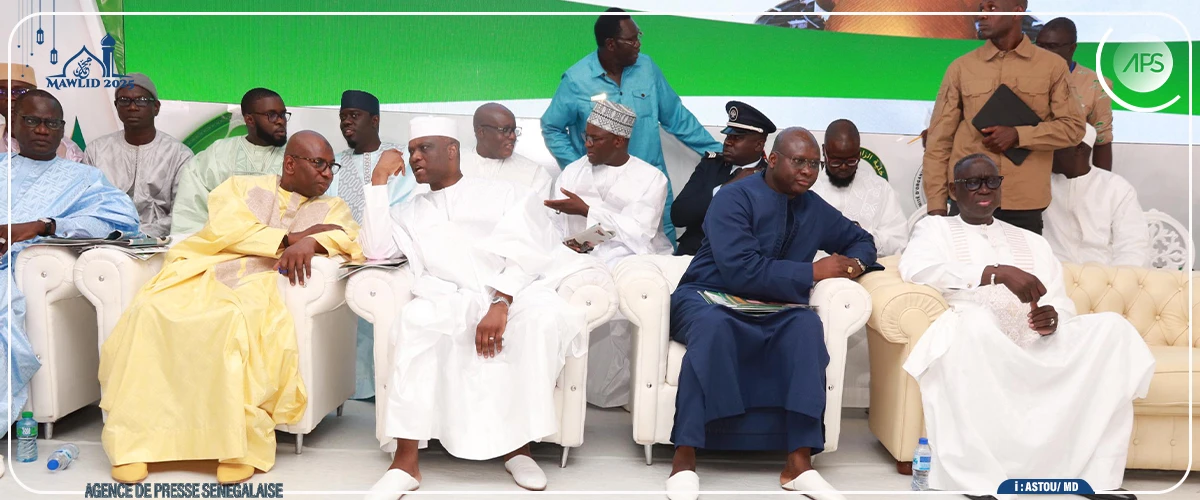 Démarrage de la cérémonie officielle du Gamou de Tivaouane