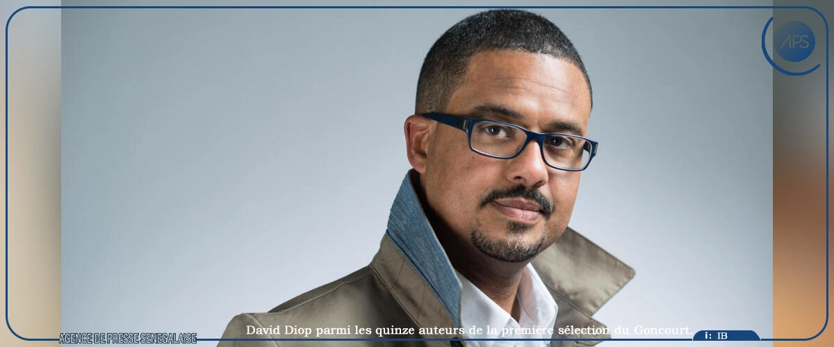 Prix Goncourt 2025 : le Français d’origine sénégalaise David Diop figure dans la première sélection