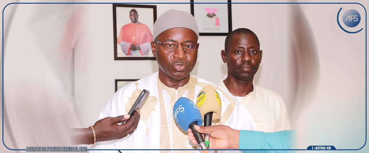 Visite de courtoisie de Dr Djim Ousmane Dramé à l’archidiocèse de Dakar