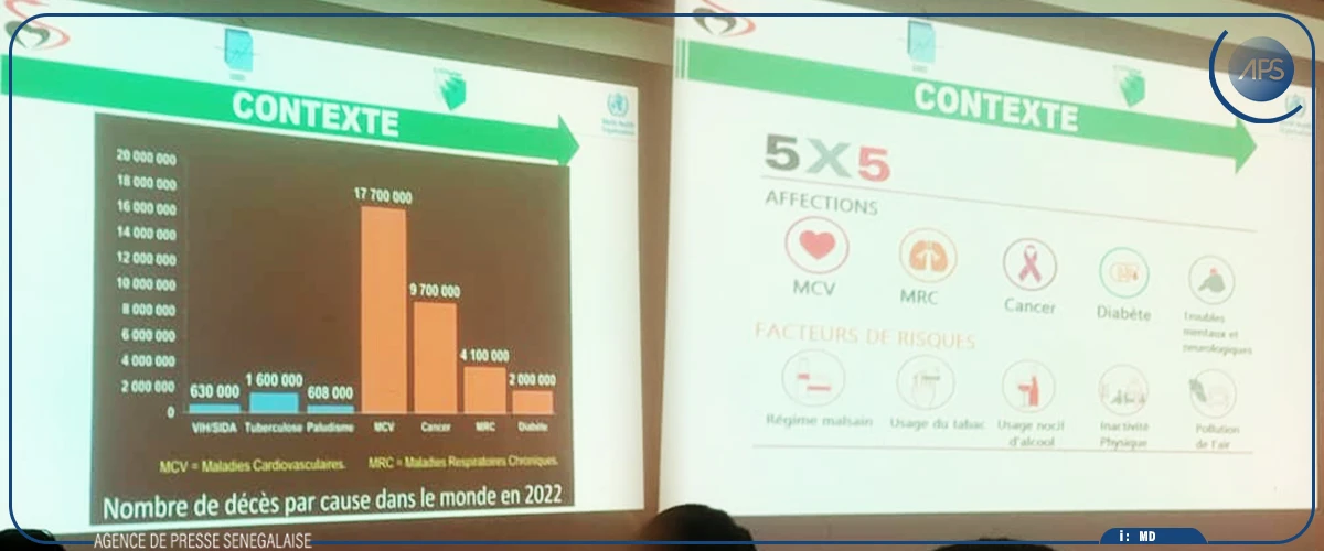 Sédhiou : un CRD révèle des niveaux de prévalence élevés des maladies non transmissibles