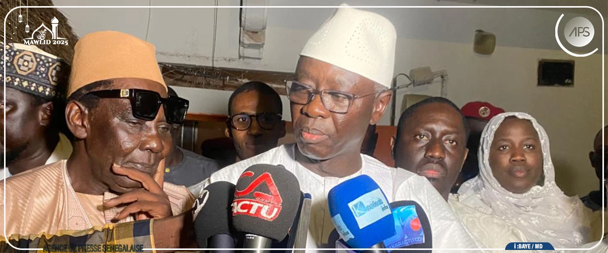 Médina Baye : Amadou Mame Diop reçu par Cheikh Mahi Niass