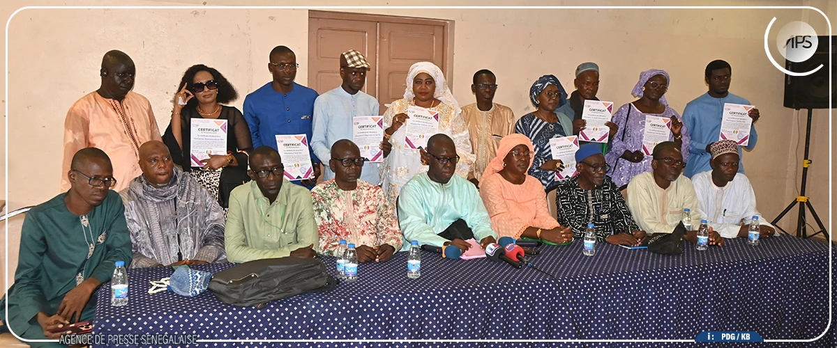 Des certificats de reconnaissance décernés à quinze acteurs pour leur engagement