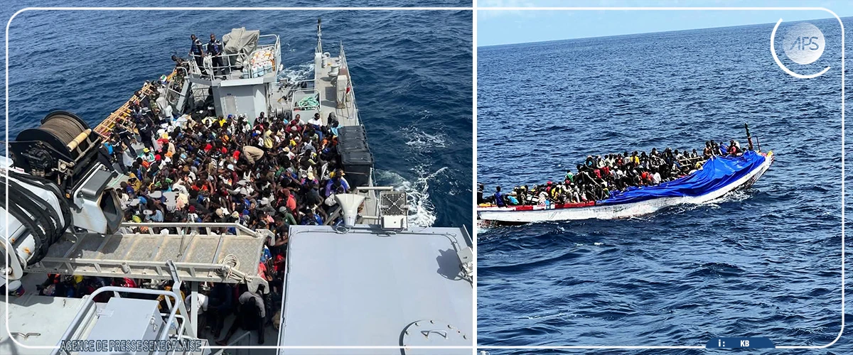 Plus de 250 migrants irréguliers secourus au large de Dakar par la Marine nationale Plus de 250 migrants irréguliers secourus au large de Dakar par la Marine nationale