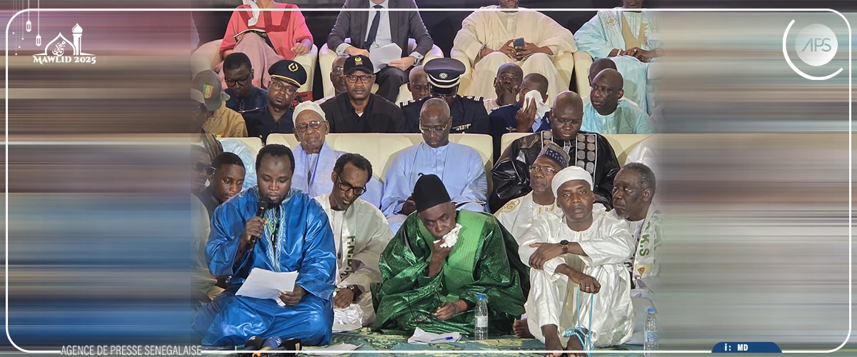 Démarrage de la cérémonie officielle du Gamou de Ndiassane