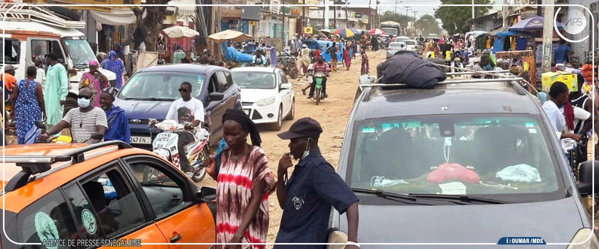 Diourbel : entre embouteillages et étals, une difficile cohabitation sur la rue d'Avignon 
