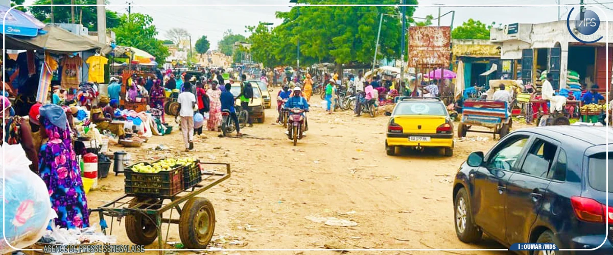 Diourbel : entre embouteillages et étals, une difficile cohabitation sur la rue d’Avignon 