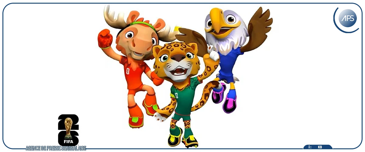 Les trois mascottes du Mondial 2026 dévoilées