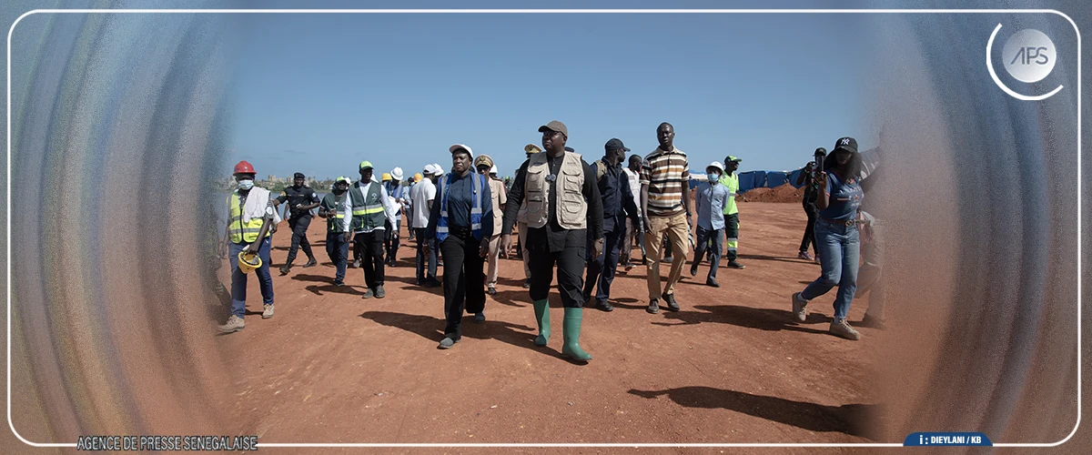 Réhabilitation de Mbeubeuss : Moussa Bala Fofana ''satisfait'' de l'avancement des travaux