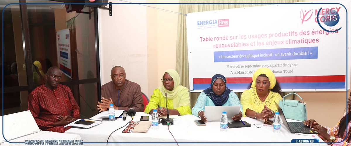 Autosuffisance alimentaire : une conseillère technique plaide pour le recours aux énergies renouvelables