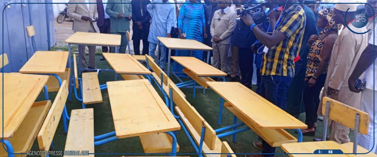 Thiès : Moustapha Mamba Guirassy réceptionne du matériel destiné aux écoles