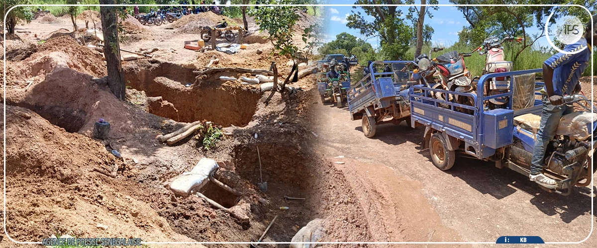 Saraya : la gendarmerie démantèle deux sites d’orpaillage clandestins à Kolia (source sécuritaire)