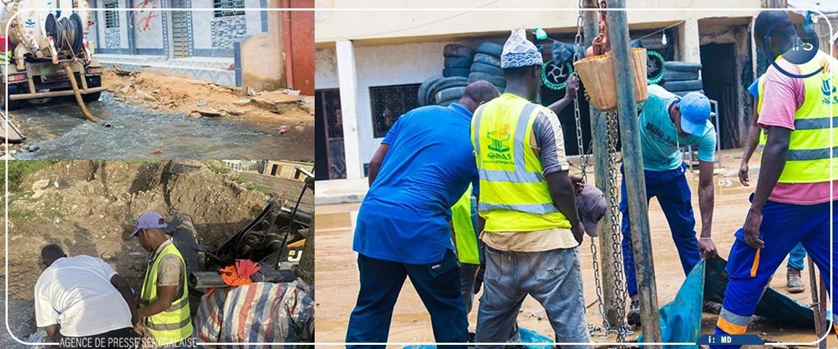 Inondations : les services techniques constatent un bon fonctionnement des ouvrages d’évacuation à Dakar