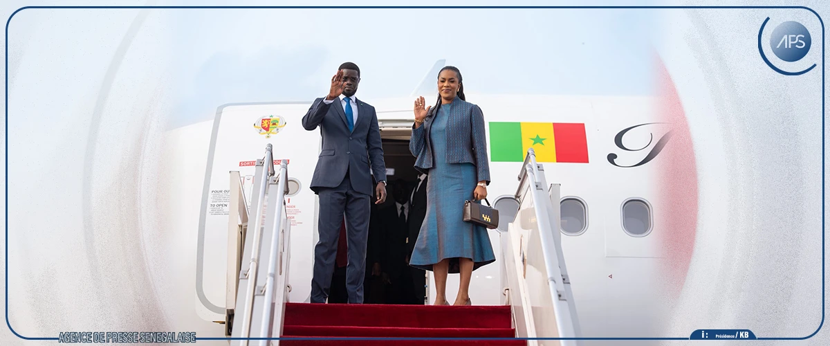 80ᵉ Assemblée générale de l’ONU : le président Faye a quitté Dakar pour New York ce matin