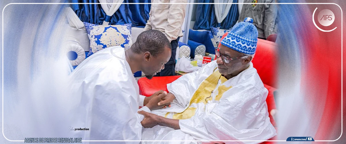 Ousmane Sonko raconte sa “relation profonde et sincère” avec le défunt khalife de Darou Khoudoss