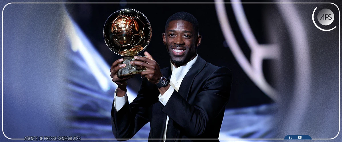 Ballon d'or 2025 : le Français Ousmane Dembelé sacré Ballon d'or 2025 : le Français Ousmane Dembelé sacré