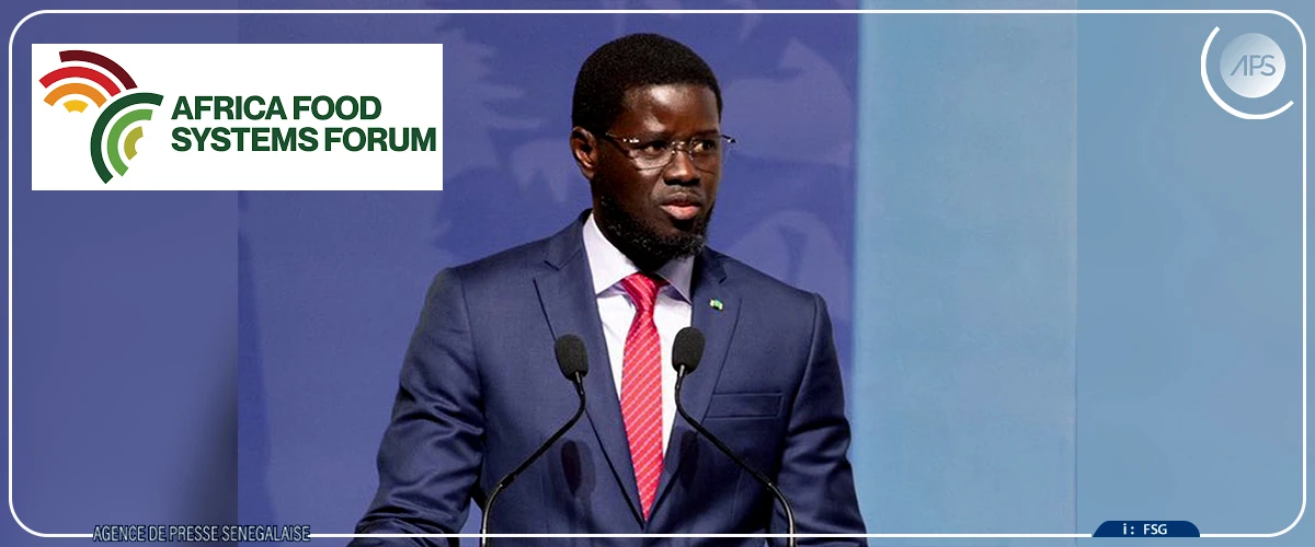 Bassirou Diomaye Faye préside la cérémonie d’ouverture de l’édition 2025 du Forum africain des systèmes alimentaires
