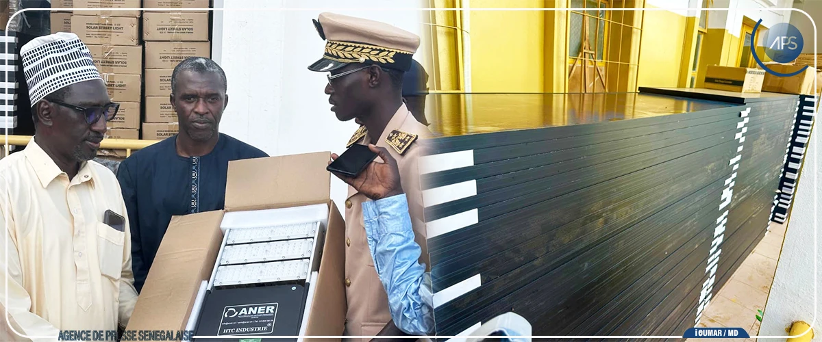 Eclairage public : près de 3000 lampadaires solaires pour le département de Diourbel