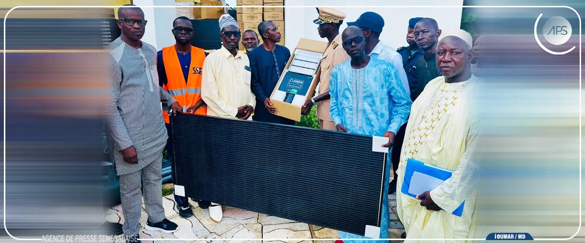 Eclairage public : près de 3000 lampadaires solaires pour le département de Diourbel